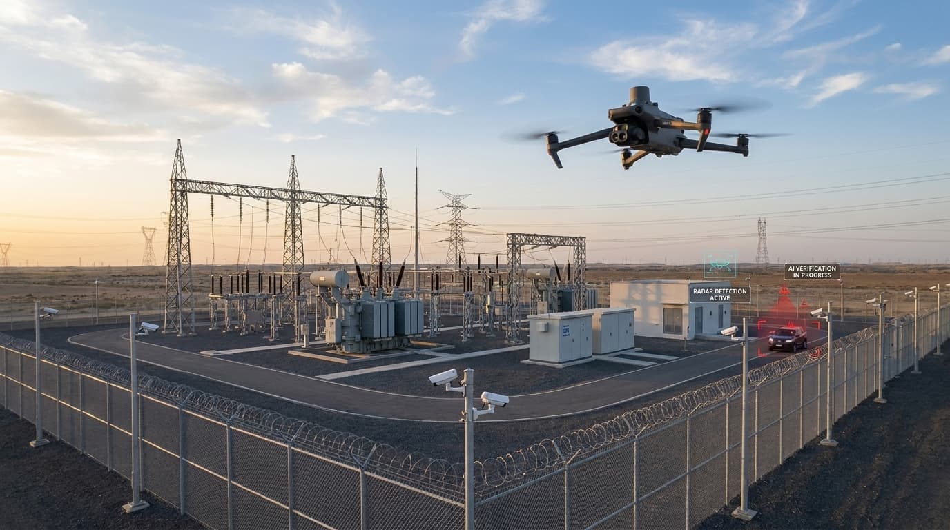 Drone monitor site
