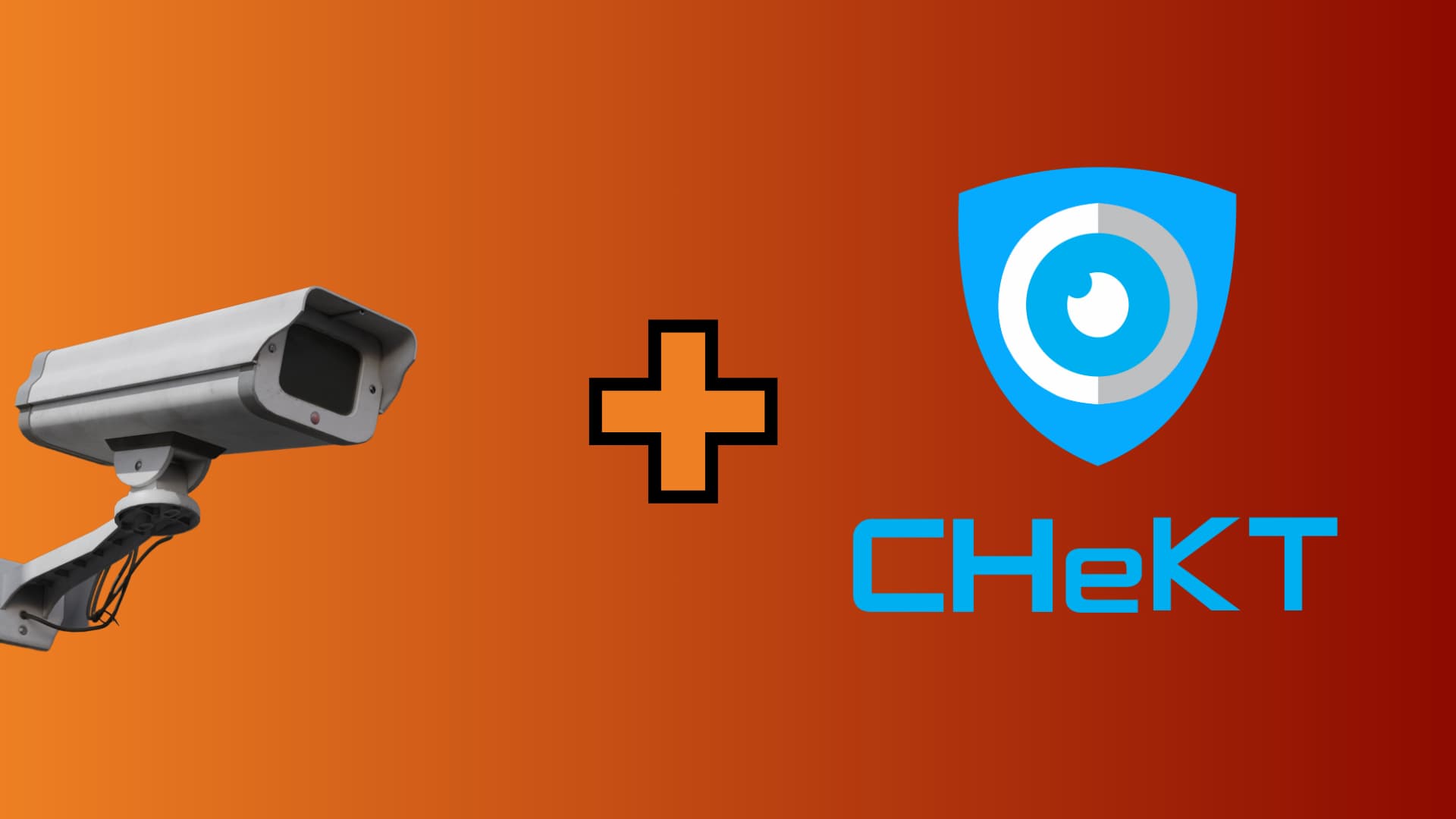 CHeKT Bridge device connecting security cameras to professional monitoring station