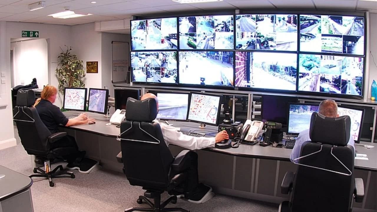 Construction site with RadiusVision remote monitoring system