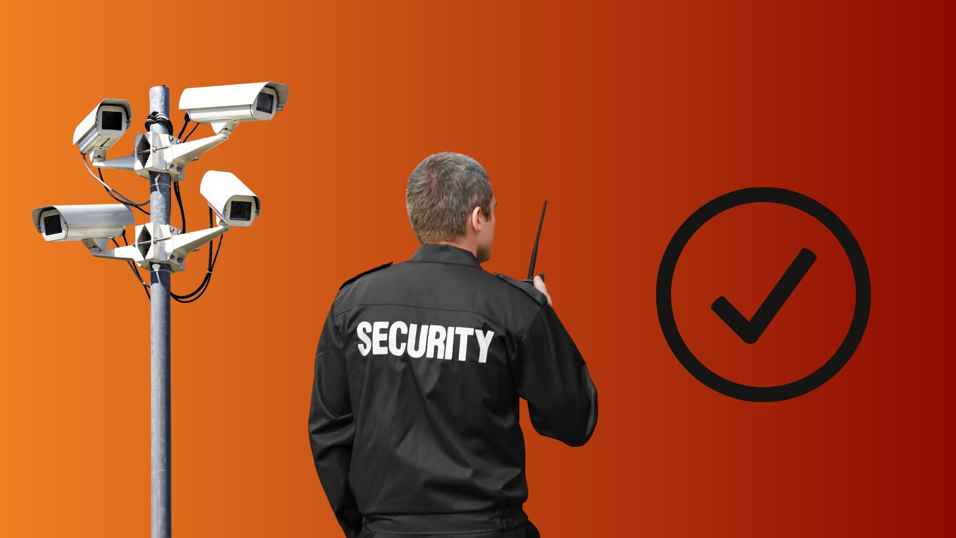 2025 surveillance system checklist infographic for industrial security planning